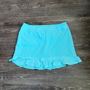 Adidas Golf Skirt RN: 88387 Size 12/14 Pull On Athleisure Light Blue